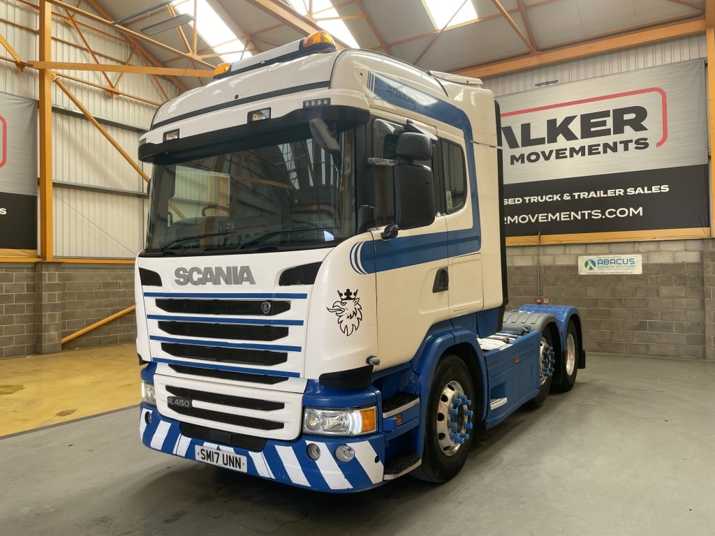 SCANIA R450 *EURO 6* HIGHLINE 6X2 TRACTOR UNIT – 2017 – SM17 UNN