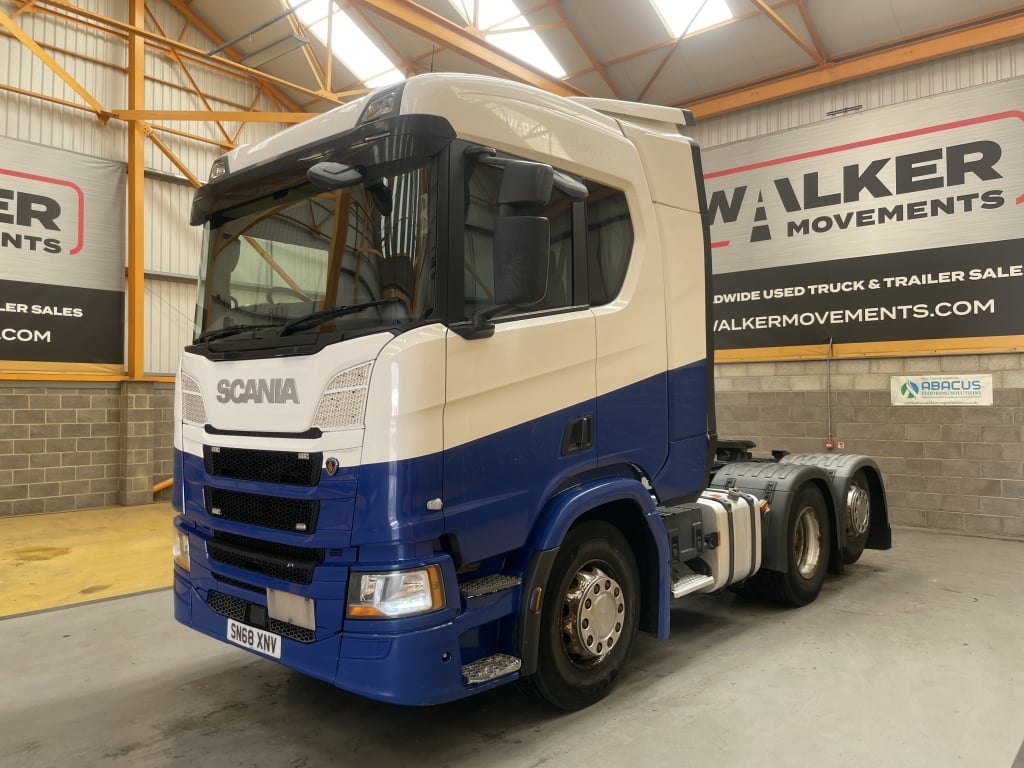 SCANIA NEW GENERATION R450 *EURO 6* 6X2 TAG AXLE TRACTOR UNIT – 2018 – SN68 XNV