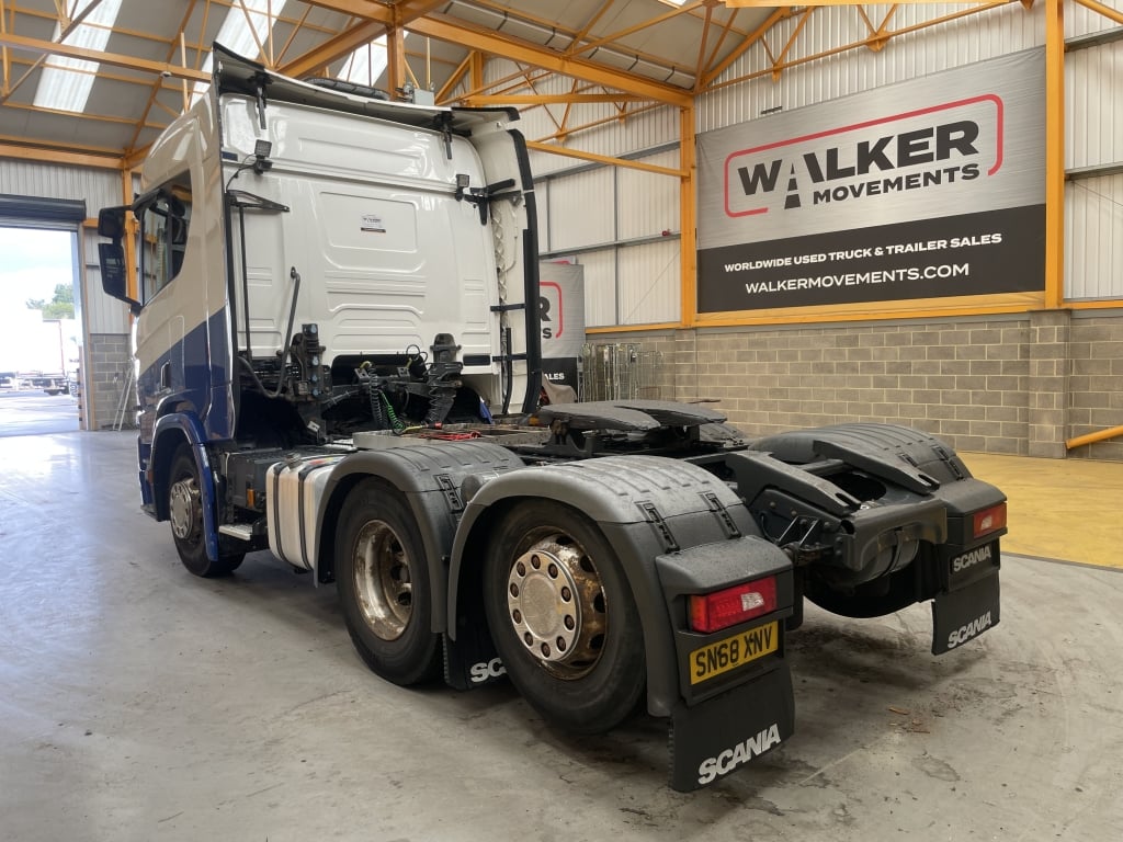 SCANIA NEW GENERATION R450 *EURO 6* 6X2 TAG AXLE TRACTOR UNIT – 2018 – SN68 XNV