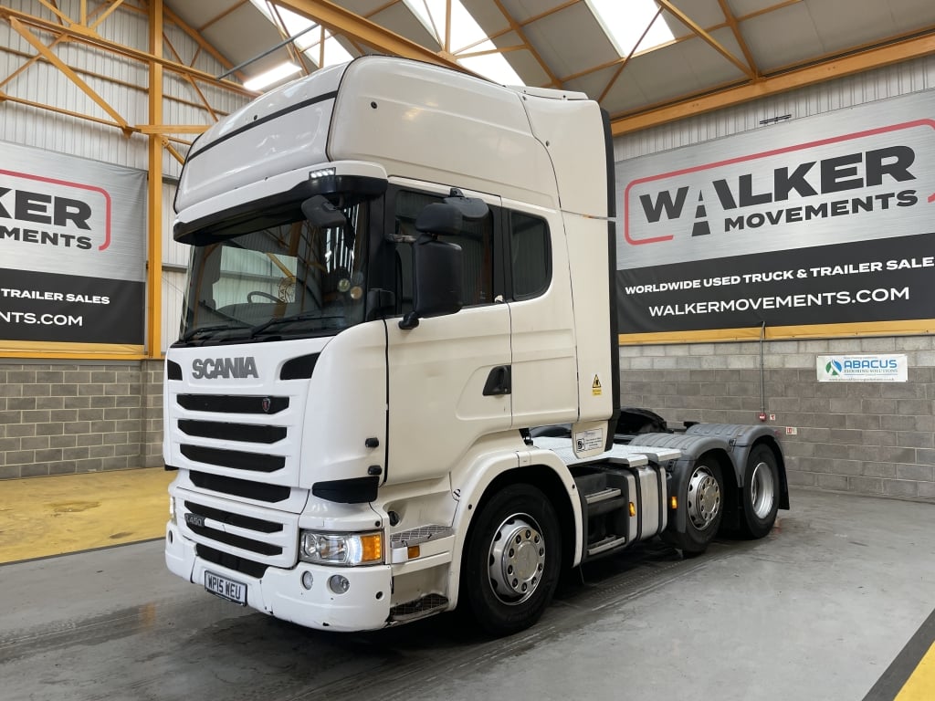 SCANIA R450 *EURO 6* TOPLINE 6X2 TRACTOR UNIT – 2015 – WP15 WEU