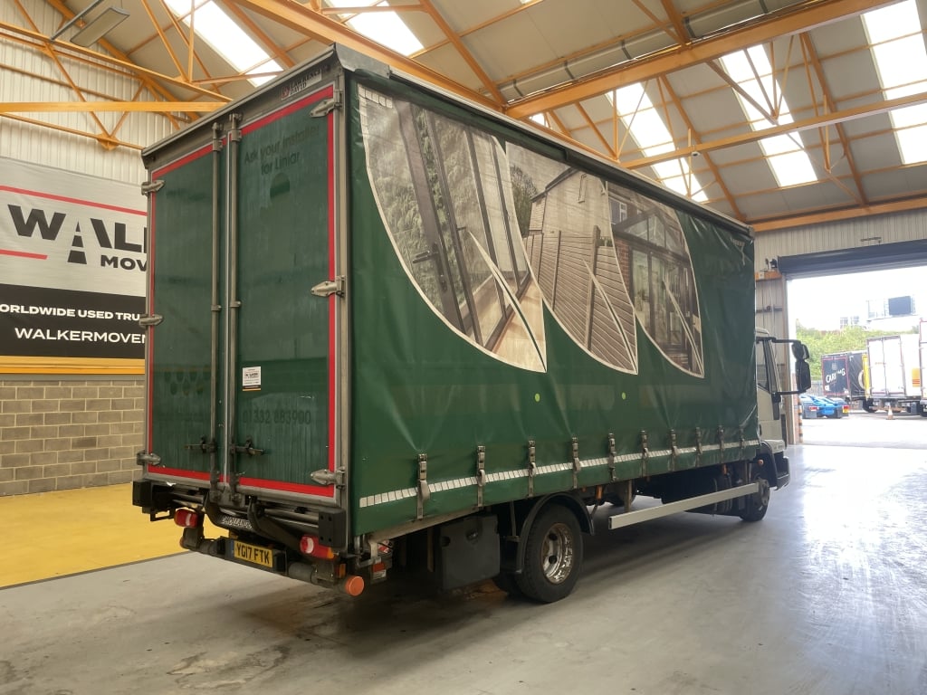 IVECO EURO CARGO 75E16 *EURO 6* 4X2, 7.5 TONNE CURTAINSIDER – 2017 – YG17 FTK