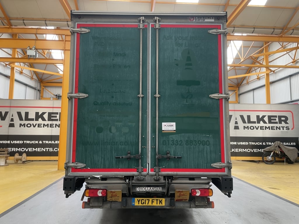 IVECO EURO CARGO 75E16 *EURO 6* 4X2, 7.5 TONNE CURTAINSIDER – 2017 – YG17 FTK