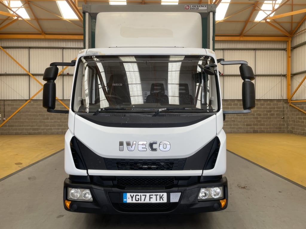 IVECO EURO CARGO 75E16 *EURO 6* 4X2, 7.5 TONNE CURTAINSIDER – 2017 – YG17 FTK