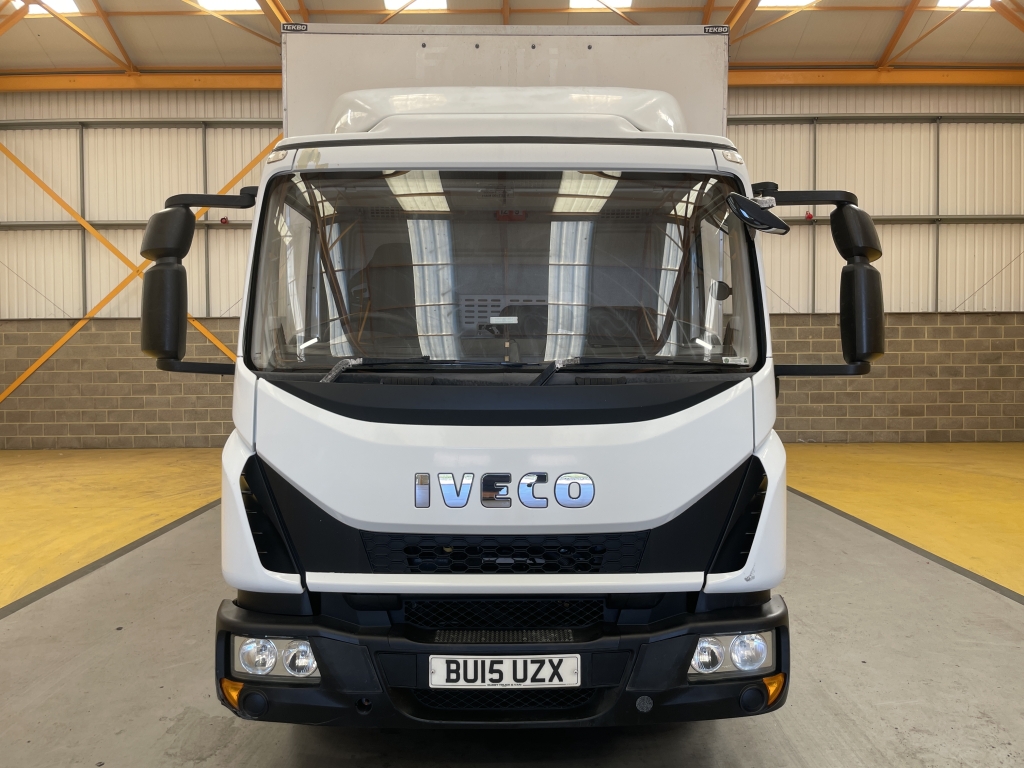 IVECO EURO CARGO 75E16 *EURO 6* 4X2, 7.5 TONNE CURTAINSIDER – 2015 – BU15 UZX