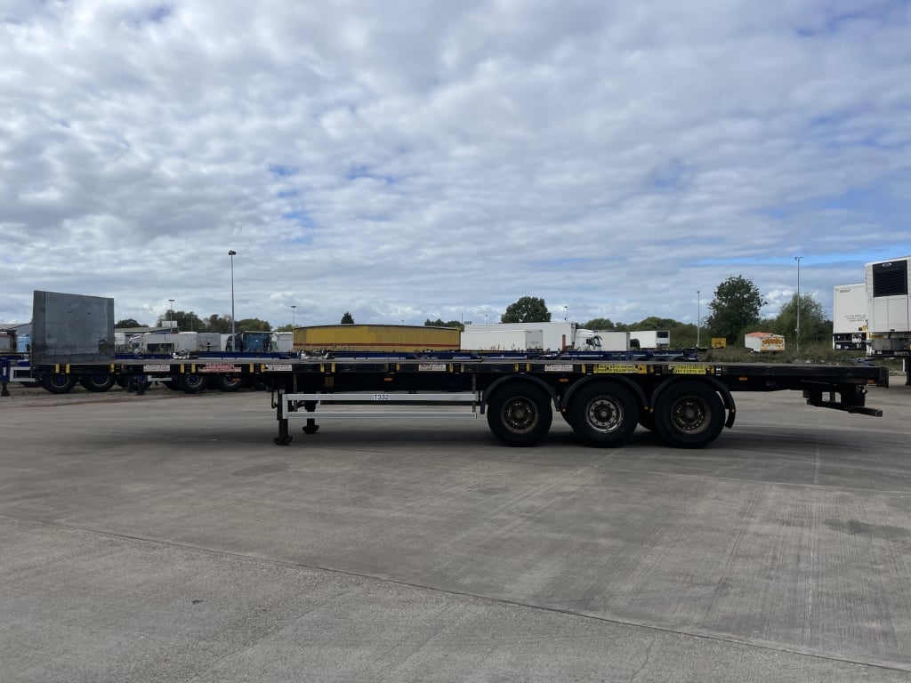 DON BUR 45FT FLATBED TRAILER – 2012 – C330544