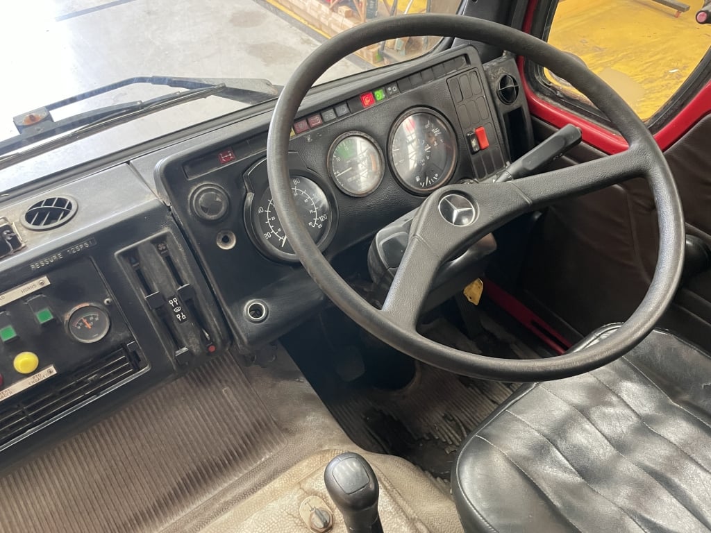 MERCEDES 1936 4X2 18 LITRES V10, ANCIEN VÉHICULE DE POMPIERS – 1987 – D817 FPO