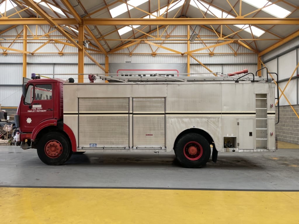 MERCEDES 1936 4X2 18 LITRES V10, ANCIEN VÉHICULE DE POMPIERS – 1987 – D817 FPO