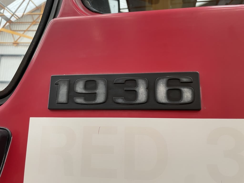 MERCEDES 1936 4X2 18 LITRES V10, ANCIEN VÉHICULE DE POMPIERS – 1987 – D817 FPO