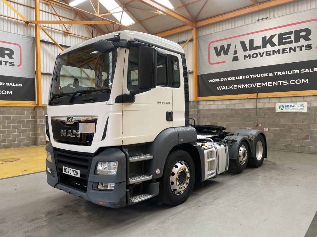 MAN TGS 24.430 *EURO 6* 6X2 PET REGS TRACTOR UNIT – 2020 – DG70 YZM