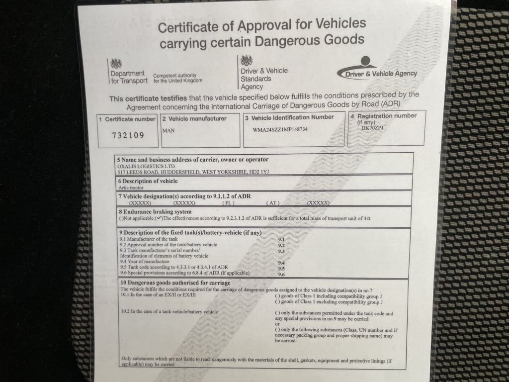 MAN TGS 24.430 *EURO 6* 6X2 PET REGS TRACTOR UNIT – 2020 – DK70 ZPJ