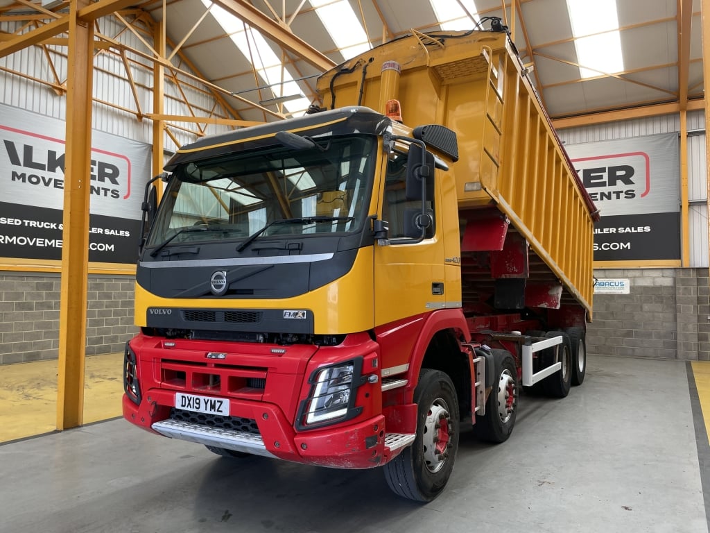 VOLVO FMX 420 *EURO 6*, 8X4 ALUMINIUM BULK TIPPER – 2019 – DX19 YMZ