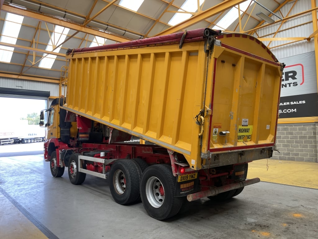 VOLVO FMX 420 *EURO 6*, 8X4 ALUMINIUM BULK TIPPER – 2019 – DX19 YMZ