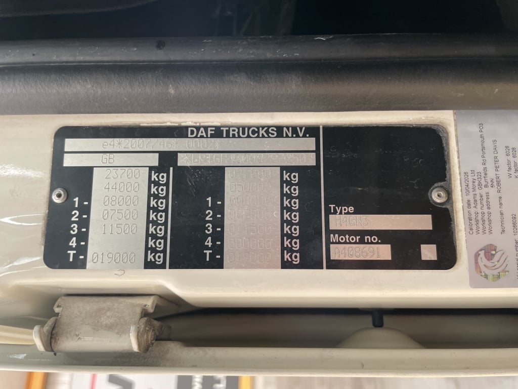 DAF XF106 530 SUPERSPACE *EURO 6* TRACTEUR 6X2 – 2020 – DX20 SZE