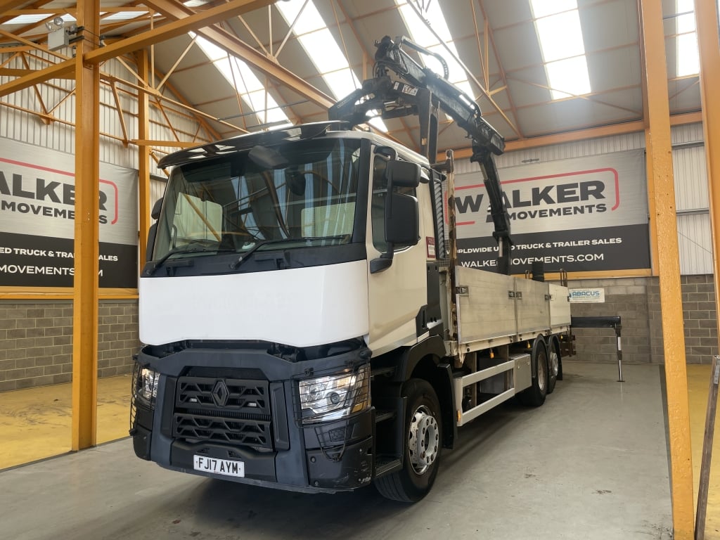 RENAULT C380 COMFORT *EURO 6* 6X2 BRICK/GRAB – 2017 – FJ17 AYM