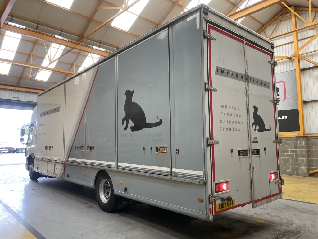 DAF CF65 220 18 TONNE REMOVAL/BOX TRUCK – 2013 – JD63 CAT
