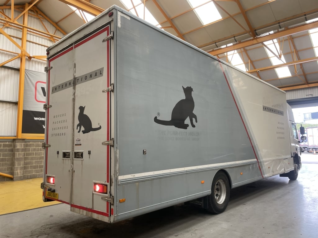 DAF CF65 220 18 TONNE REMOVAL/BOX TRUCK – 2013 – JD63 CAT