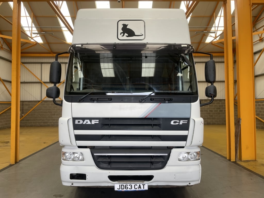 DAF CF65 220 18 TONNE REMOVAL/BOX TRUCK – 2013 – JD63 CAT