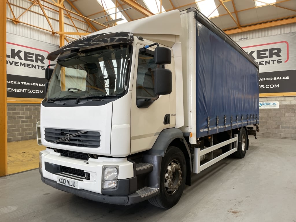 VOLVO FL 240 18 TONNE 4X2 CURTAINSIDER – 2012 – KX12 WJU