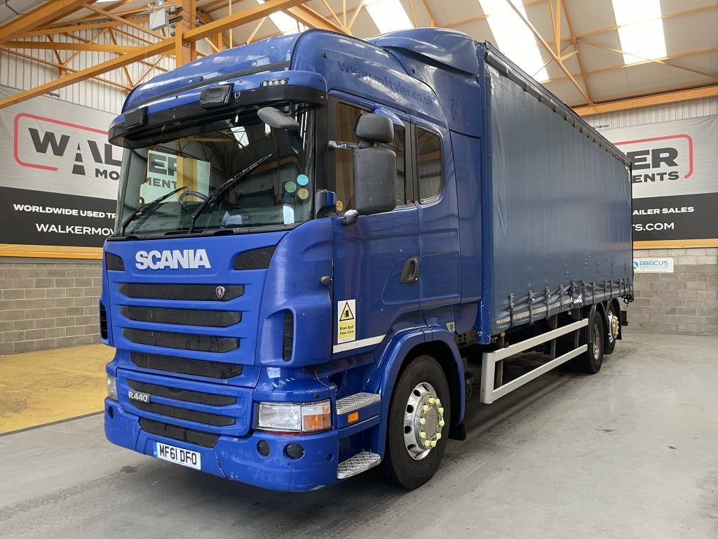 SCANIA R440 EURO 5 26 TONNE 6X2 CURTAINSIDER – 2012 – MF61 DFO