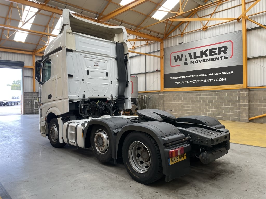 MERCEDES ACTROS 2545 BIGSPACE *EURO 6*, TRACTEUR ROUTIER 6X2 – 2018 – NK18 WPF