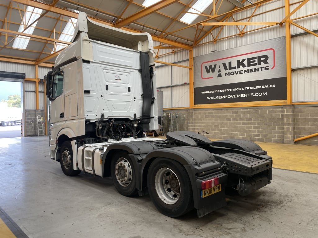 MERCEDES ACTROS 2545 BIGSPACE *EURO 6*, TRACTEUR ROUTIER 6X2 – 2018 – NK18 WPM