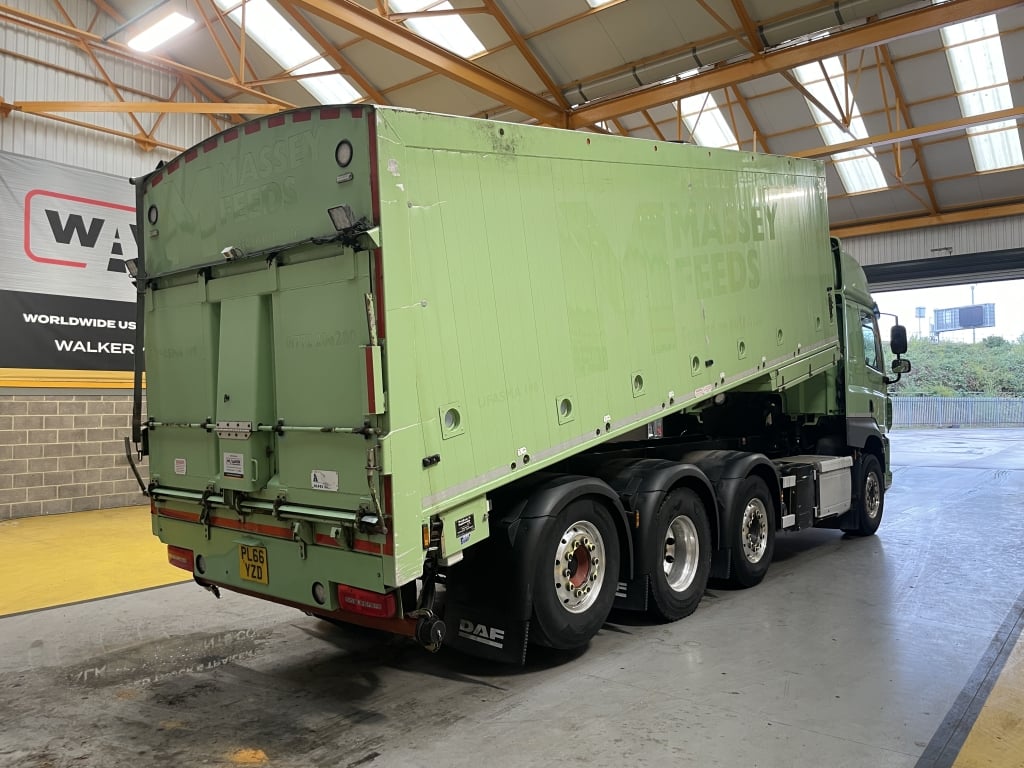 DAF CF480 8X2 TRIDEM ALUMINIUM BULK TIPPER/BLOWER – 2017 – PL66 YZD