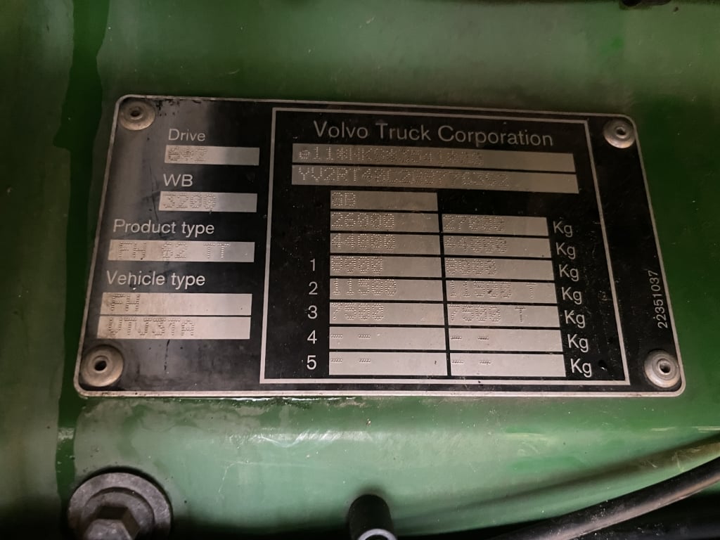 VOLVO FH 500 VERSION 4 GLOBETROTTER *EURO 6* 6X2 TAG AXLE TRACTOR UNIT – 2016 – SY16 LYG