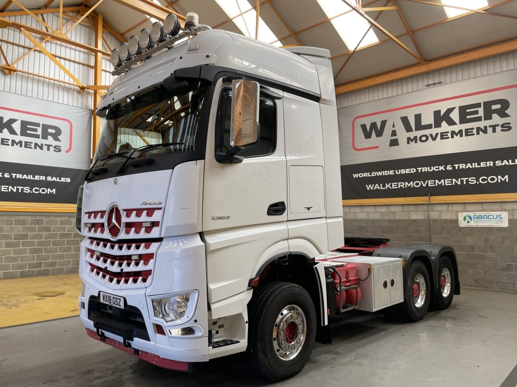 MERCEDES AROCS 3363 *EURO 6* 6X4 120 TONNES TRACTEUR ROUTIER À USAGE SPÉCIAL – 2018 – WX18 GSZ