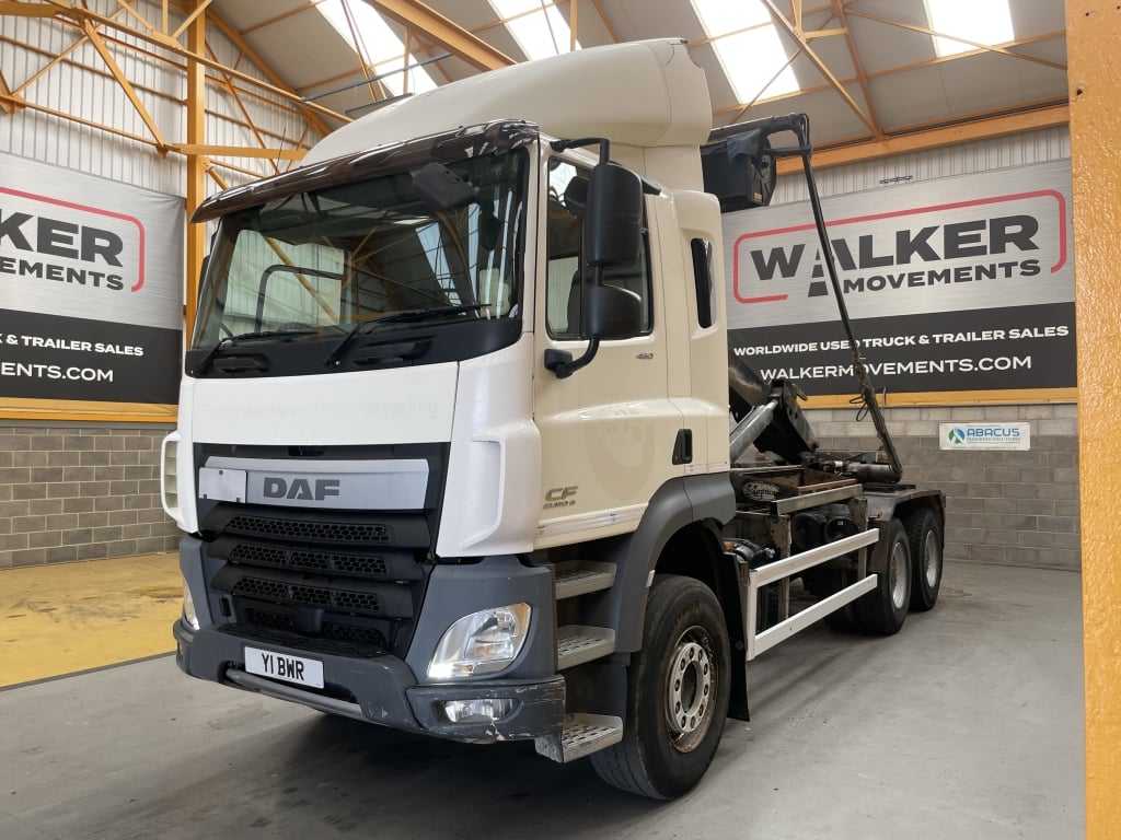 DAF CF 460 *EURO 6* DRAWBAR SPEC 6X4 HOOKLOADER – 2016 – Y1 BWR