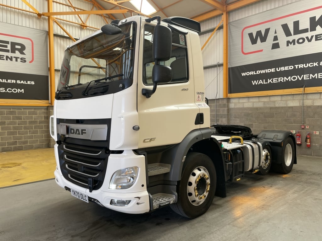 DAF CF450 FTP PET REGS *EURO 6* TRACTEUR 6X2 – 2021 – YK70 OLC