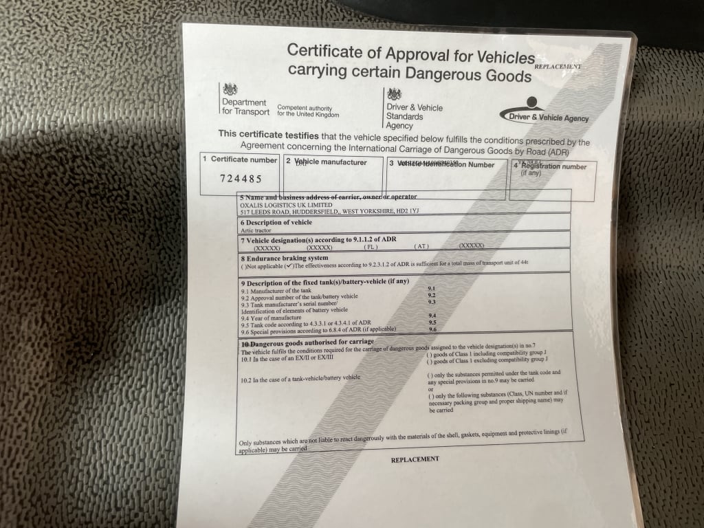 DAF CF450 FTP PET REGS *EURO 6* TRACTEUR 6X2 – 2021 – YK70 OLC