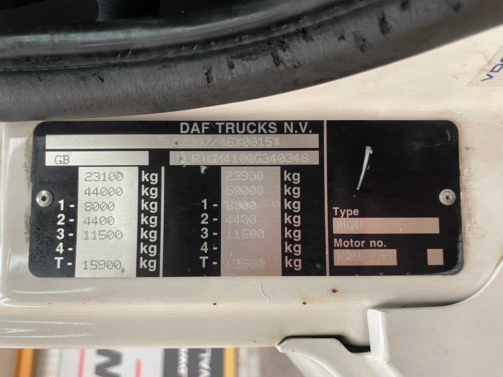DAF CF450 FTP PET REGS *EURO 6* 6X2 TRACTOR UNIT – 2021 – YK70 OLG