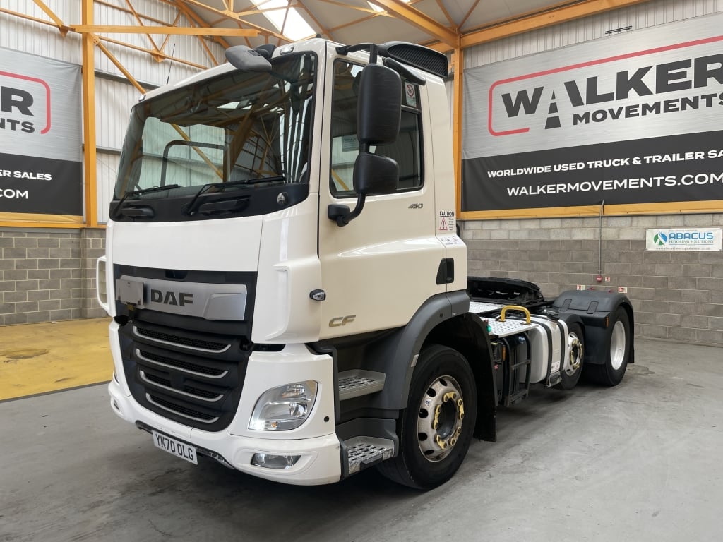 DAF CF450 FTP PET REGS *EURO 6* 6X2 TRACTOR UNIT – 2021 – YK70 OLG