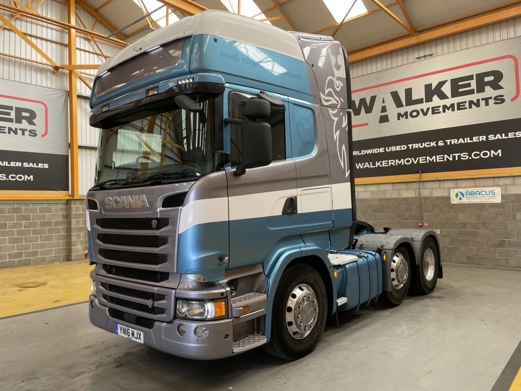 SCANIA R580 V8 *EURO 6* TOPLINE 6X2 TRACTOR UNIT – 2016 – YN16 MJX
