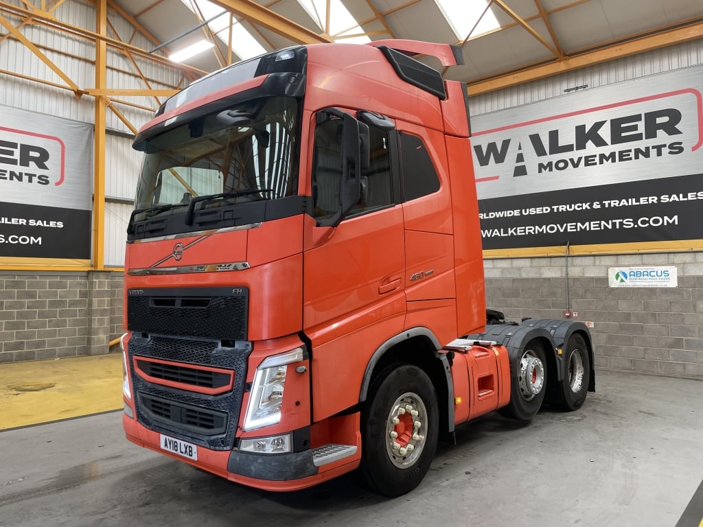 VOLVO FH 460 VERSION 4 GLOBETROTTER *EURO 6* 6X2 TRACTOR UNIT – 2018 – AY18 LXB