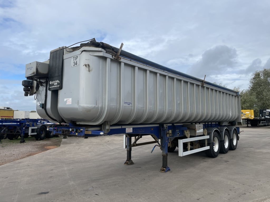 CRANE FRUEHAUF ALUMINIUM AGGREGATE TIPPING TRAILER- 2015 – C396250