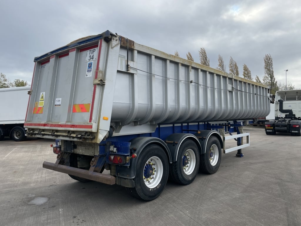 CRANE FRUEHAUF ALUMINIUM AGGREGATE TIPPING TRAILER- 2015 – C396250