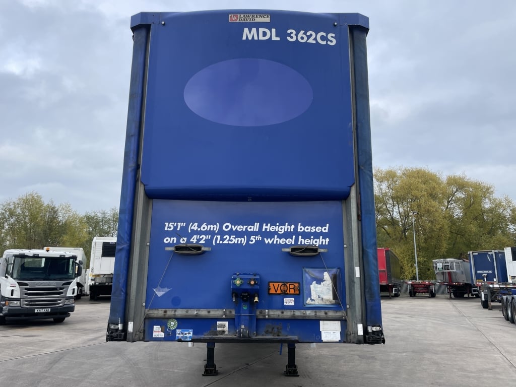 SDC/LAWRENCE DAVID 45FT CURTAINSIDE TRAILER – 2015 – C406215
