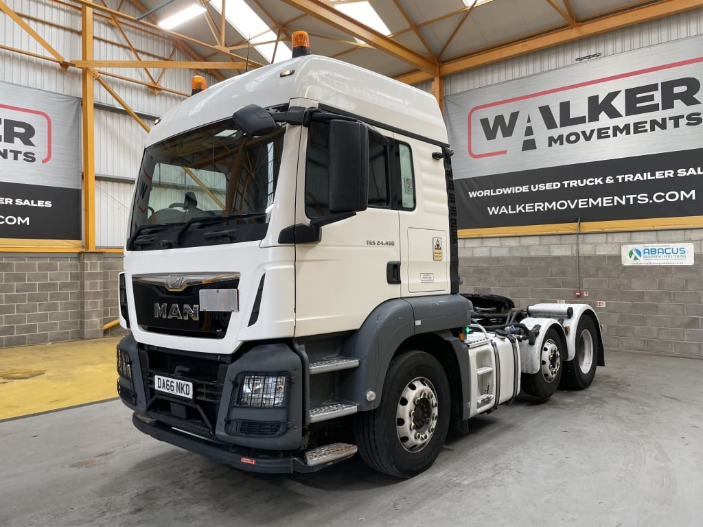 MAN TGS 24.460 *EURO 6* 6X2 PET REGS TRACTOR UNIT – 2017 – DA66 NKD