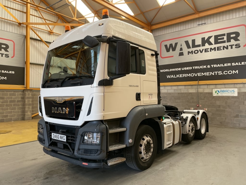 MAN TGS 24.460 *EURO 6* 6X2 PET REGS TRACTOR UNIT – 2017 – DA66 NKG