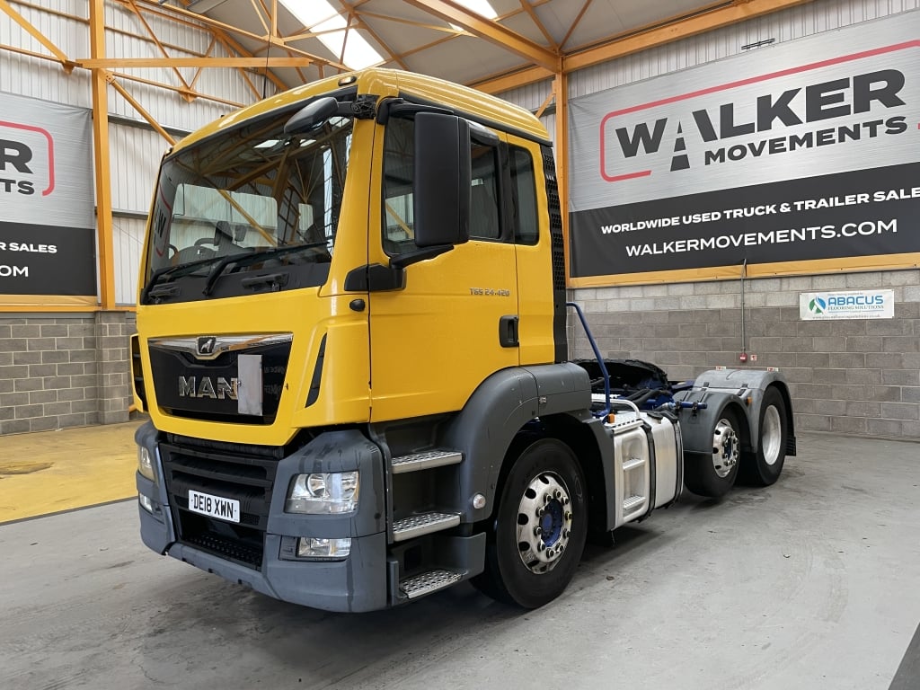 MAN TGS 24.420 *EURO 6* 6X2 PET REGS TRACTOR UNIT – 2018 – DE18 XWN