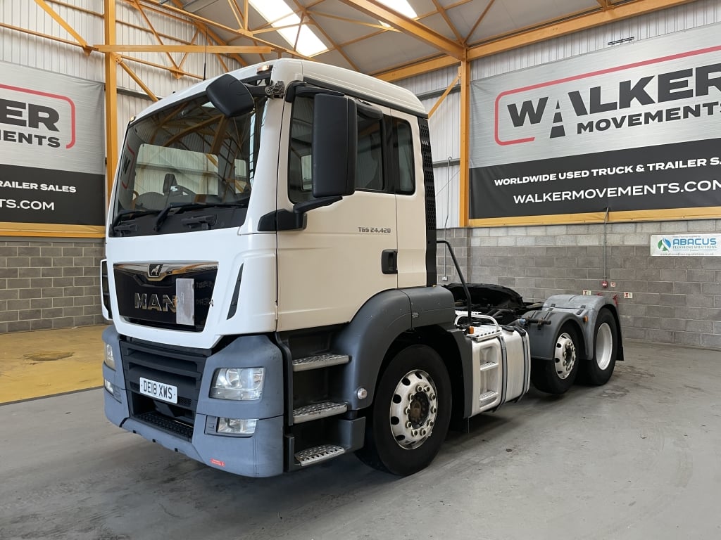 MAN TGS 24.420 *EURO 6* 6X2 PET REGS TRACTOR UNIT – 2018 – DE18 XWS