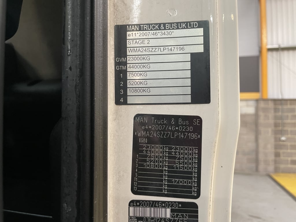 MAN TGS 24.430 *EURO 6* 6X2 PET REGS TRACTOR UNIT – 2020 – DE20 ONH