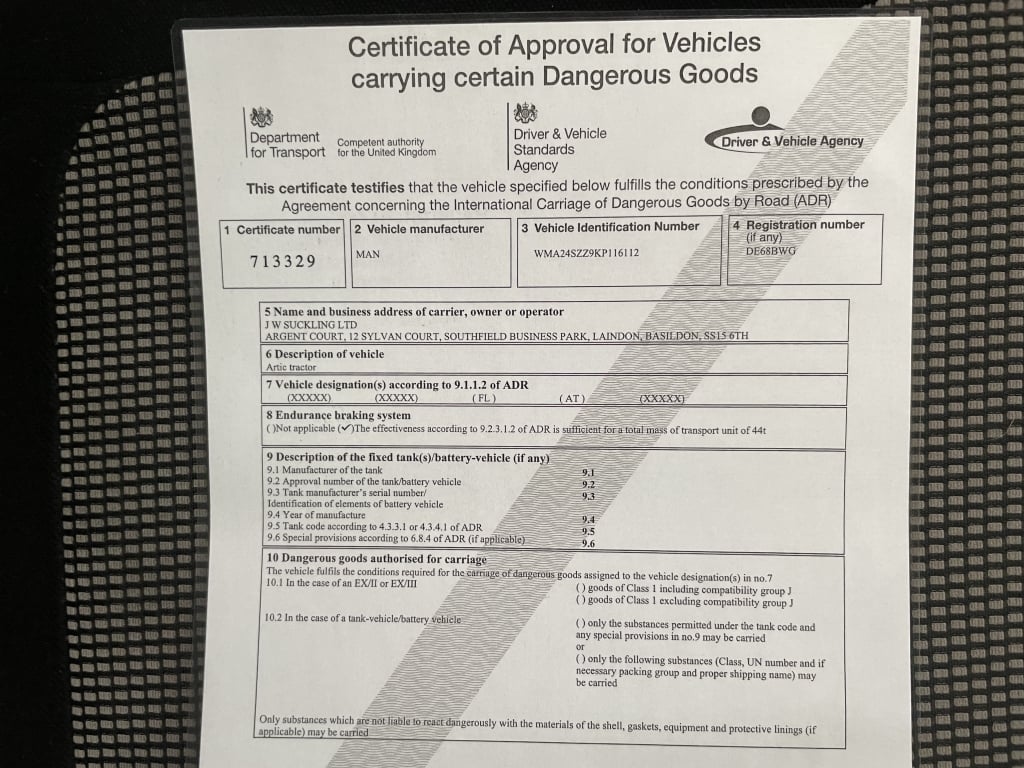 MAN TGS 24.420 *EURO 6* 6X2 PET REGS TRACTOR UNIT – 2018 – DE68 BWG