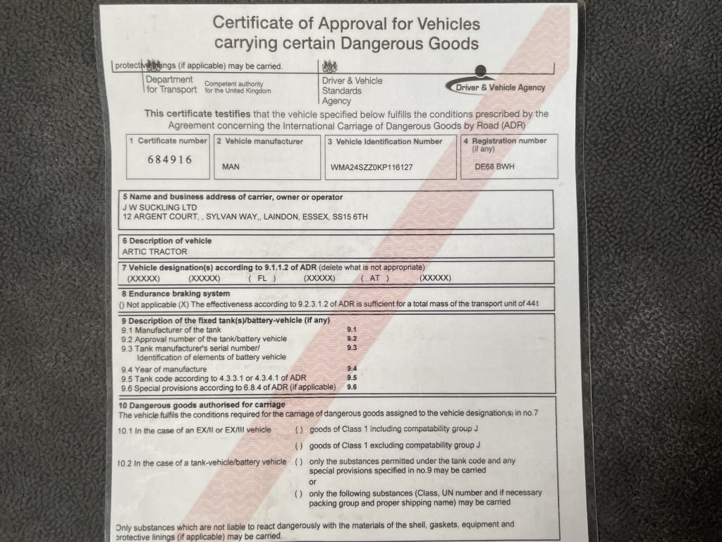 MAN TGS 24.420 *EURO 6* 6X2 PET REGS TRACTOR UNIT – 2018 – DE68 BWH