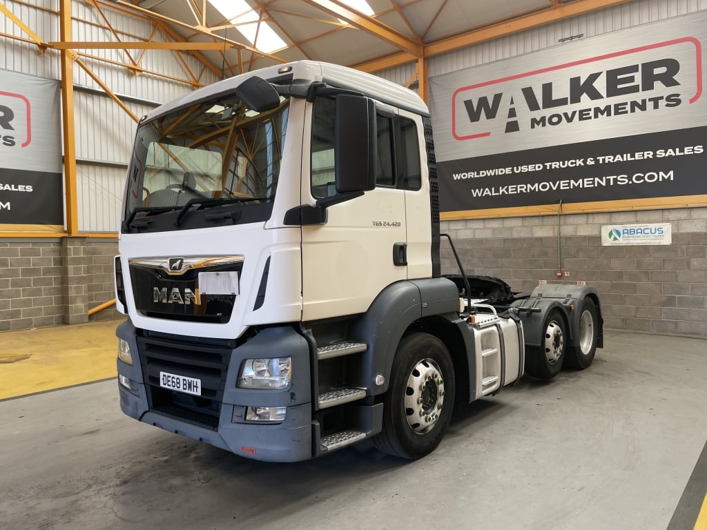 MAN TGS 24.420 *EURO 6* 6X2 PET REGS TRACTOR UNIT – 2018 – DE68 BWH