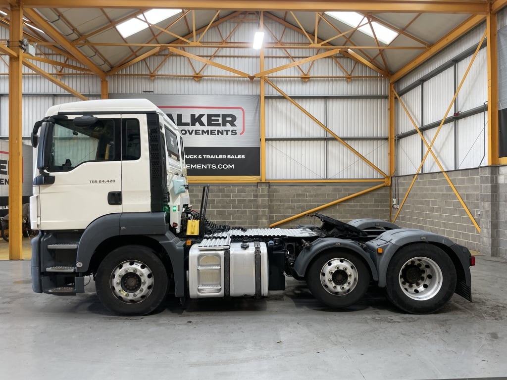 MAN TGS 24.420 *EURO 6* 6X2 PET REGS TRACTOR UNIT – 2018 – DE68 BWY