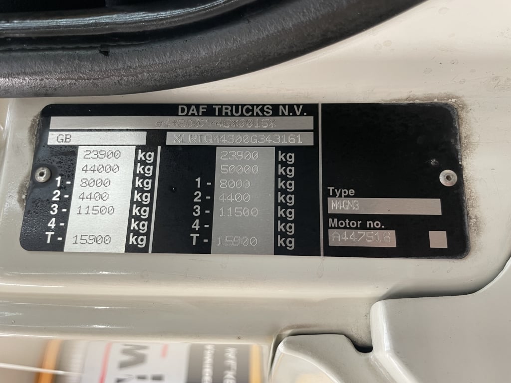 DAF CF480 FTP *EURO 6* 6X2 ADR SPEC TRACTOR UNIT – 2021 – DG21 EWP