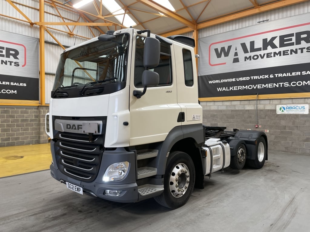 DAF CF480 FTP *EURO 6* 6X2 ADR SPEC TRACTOR UNIT – 2021 – DG21 EWP