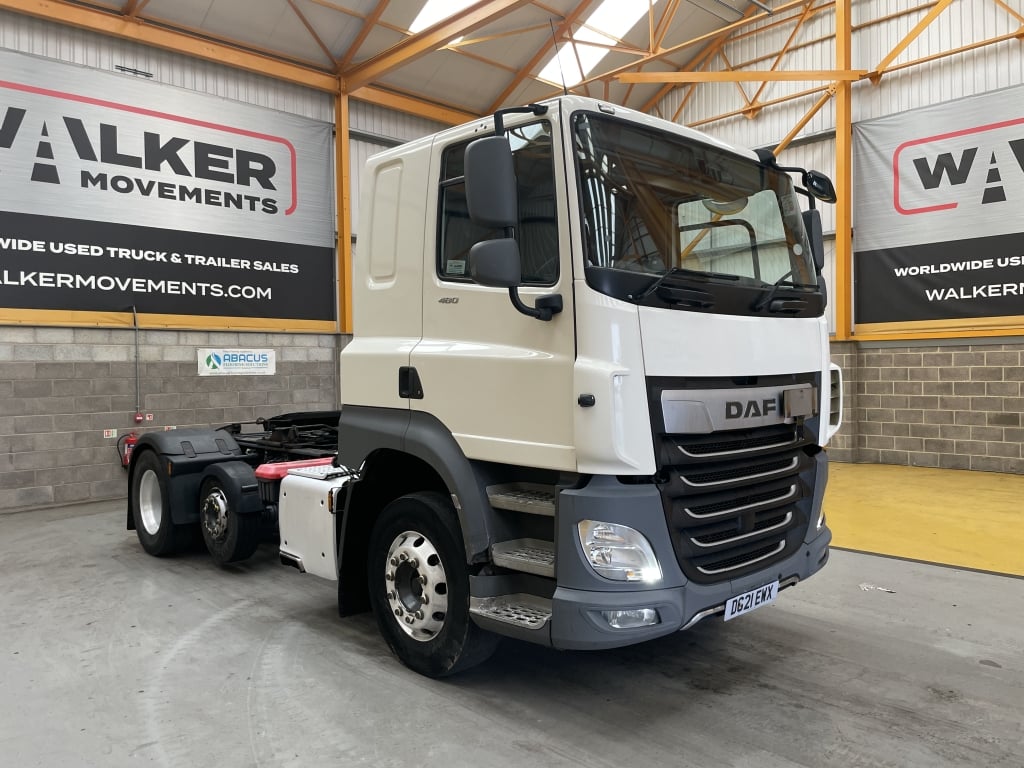 DAF CF480 FTP *EURO 6* 6X2 ADR SPEC TRACTOR UNIT – 2021 – DG21 EWX